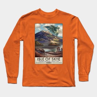 Isle of Skye Travel Poster Long Sleeve T-Shirt